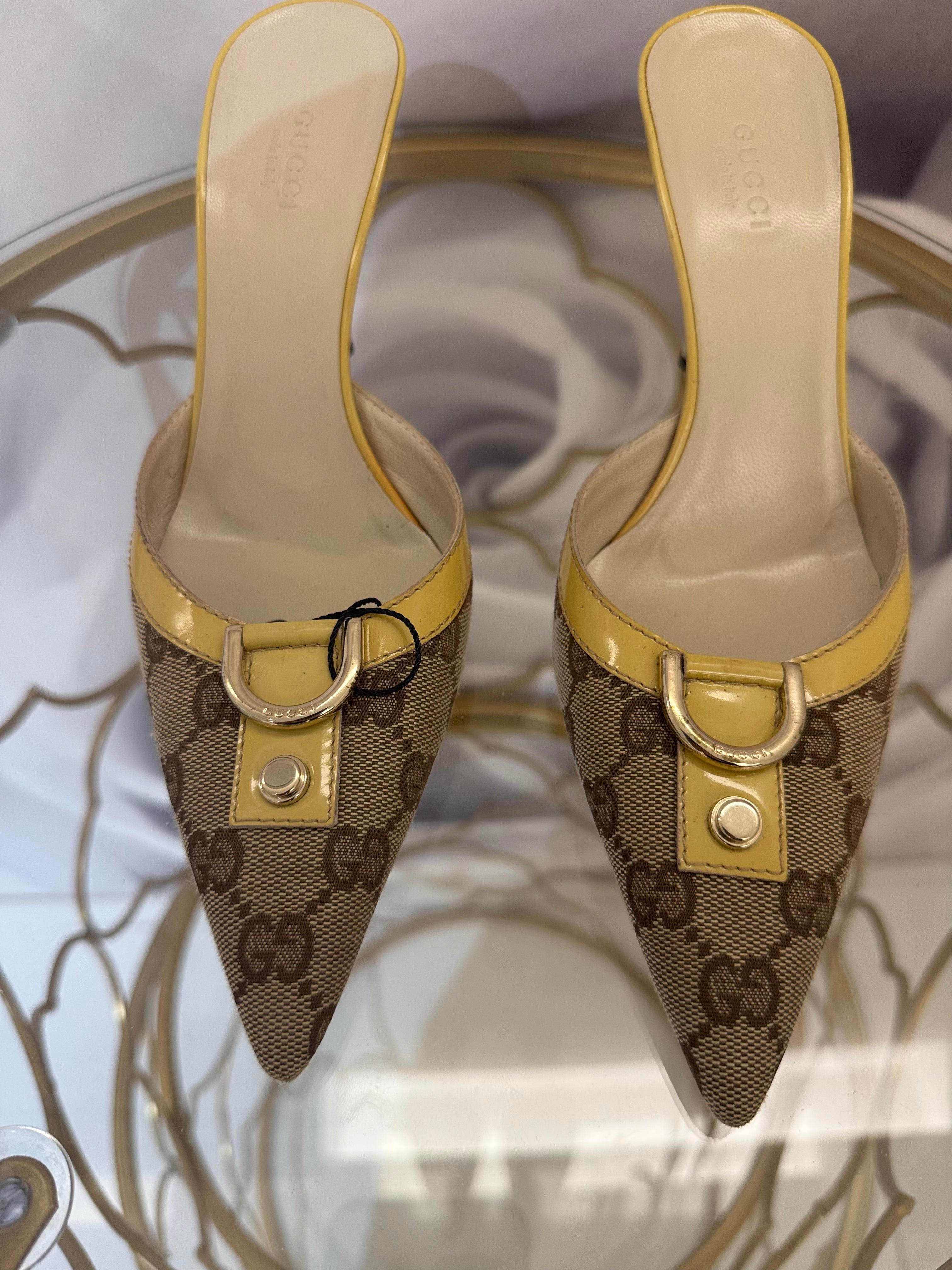 Scarpe Mules Vintage Gucci
