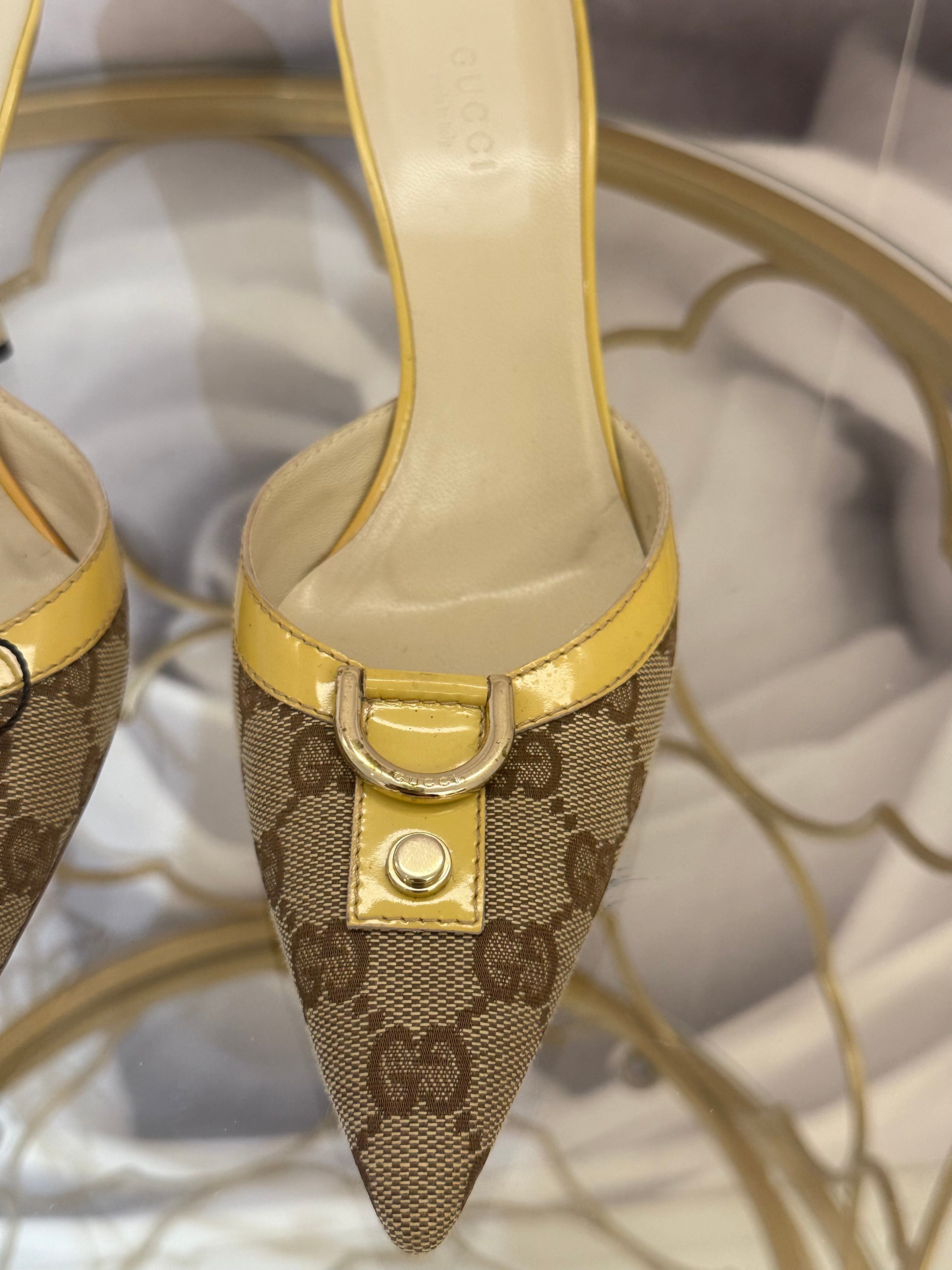 Scarpe Mules Vintage Gucci