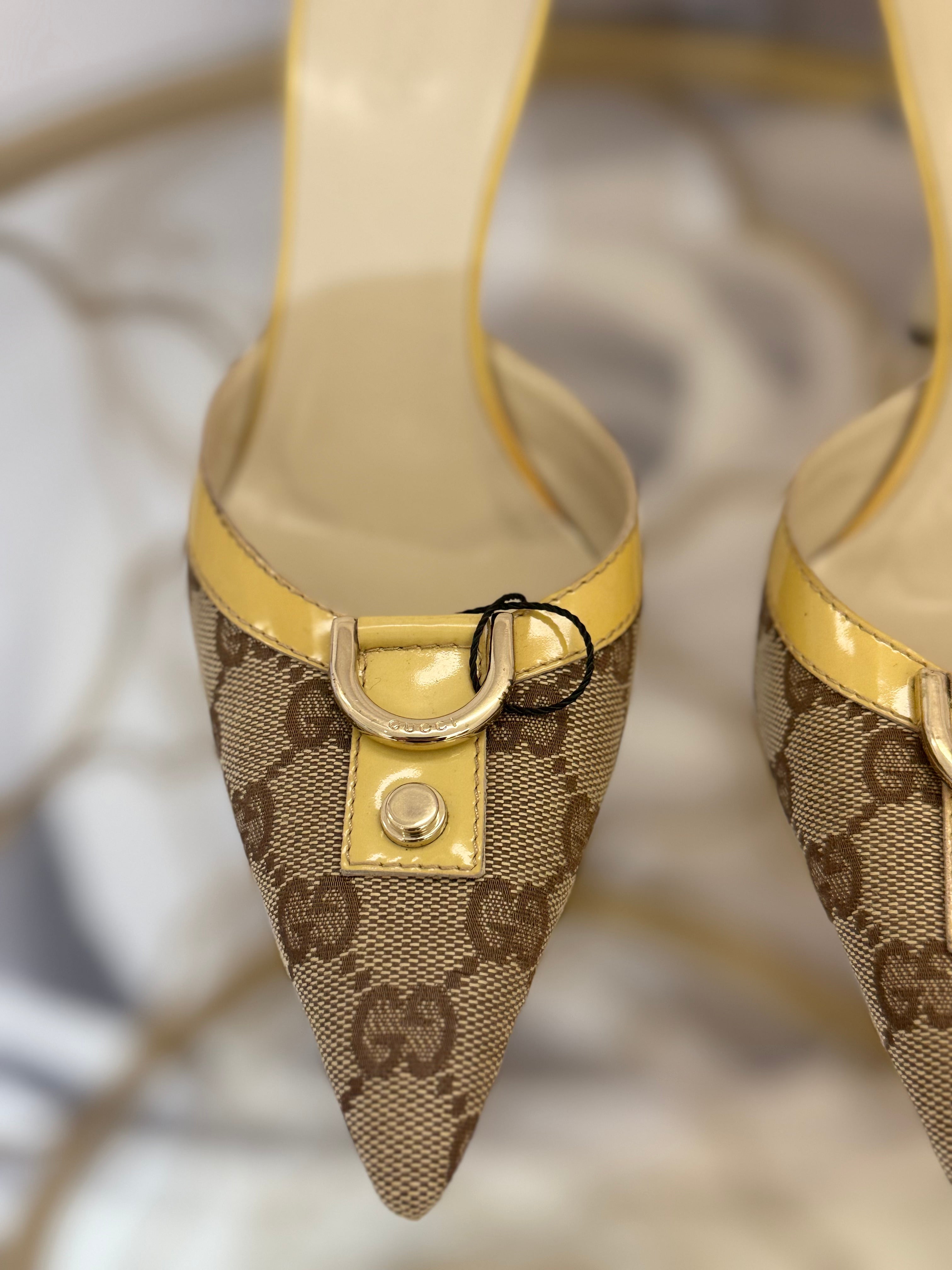 Scarpe Mules Vintage Gucci