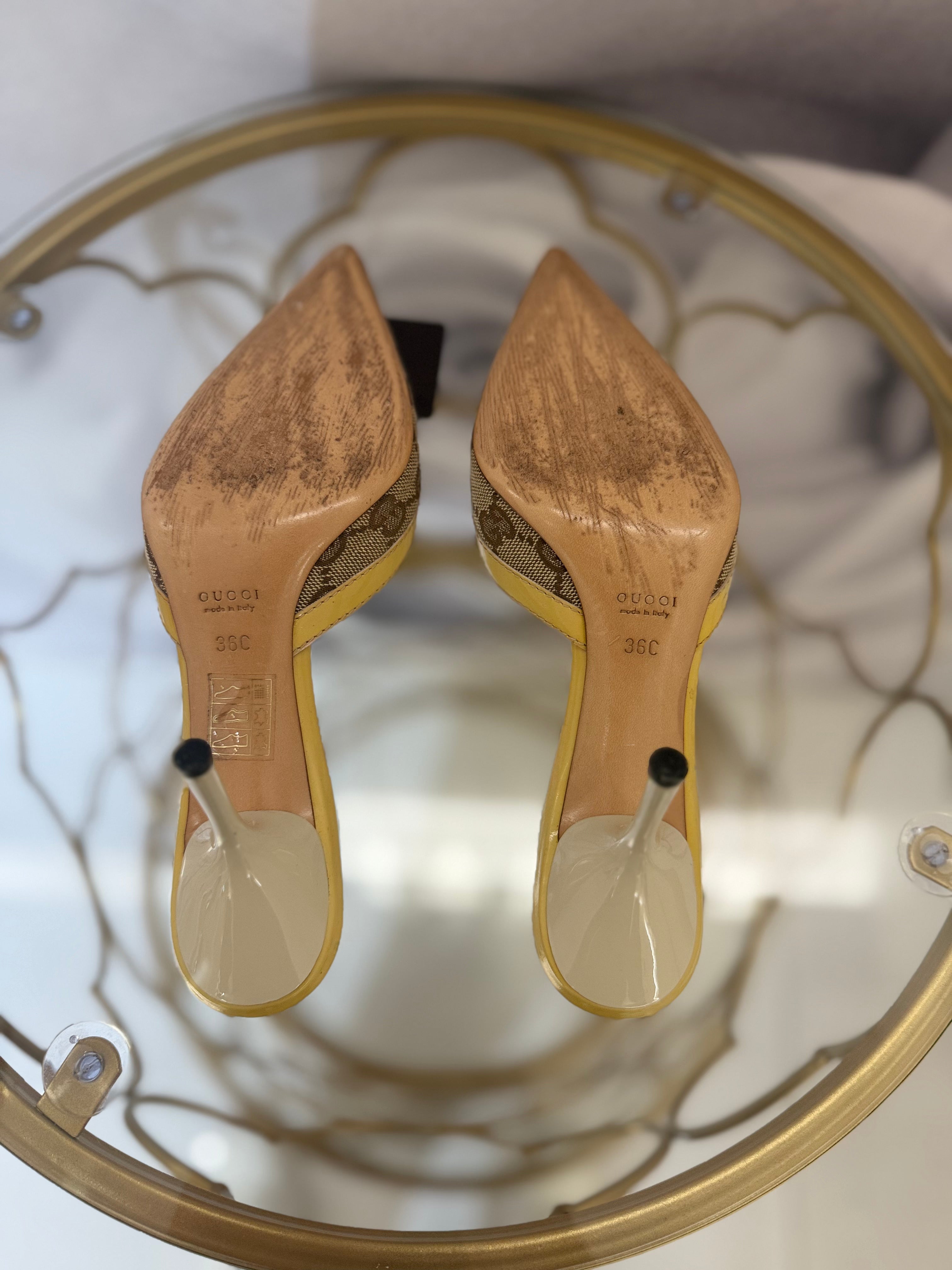 Scarpe Mules Vintage Gucci