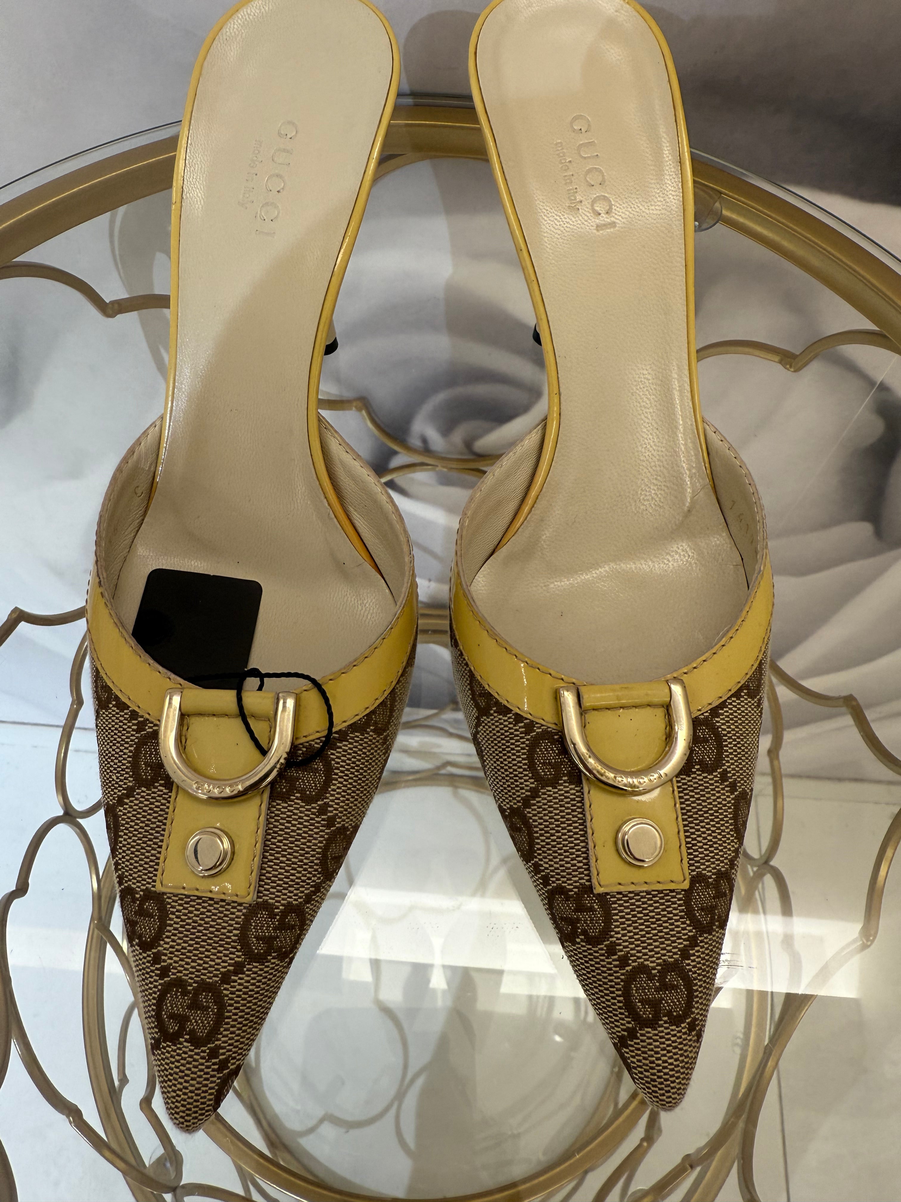 Scarpe Mules Vintage Gucci