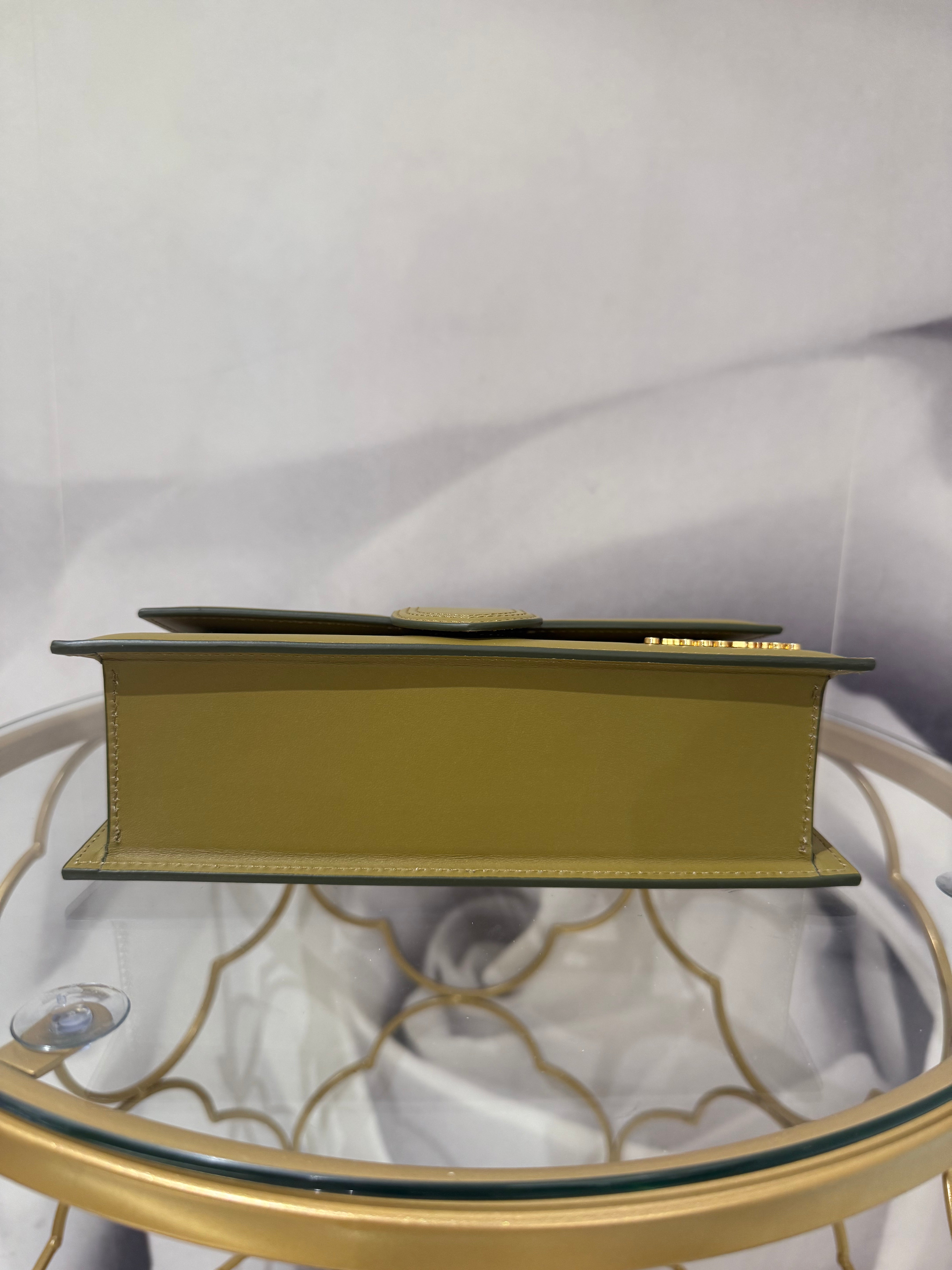 BORSA JACQUEMUS Le Grand bambino Verde Oliva