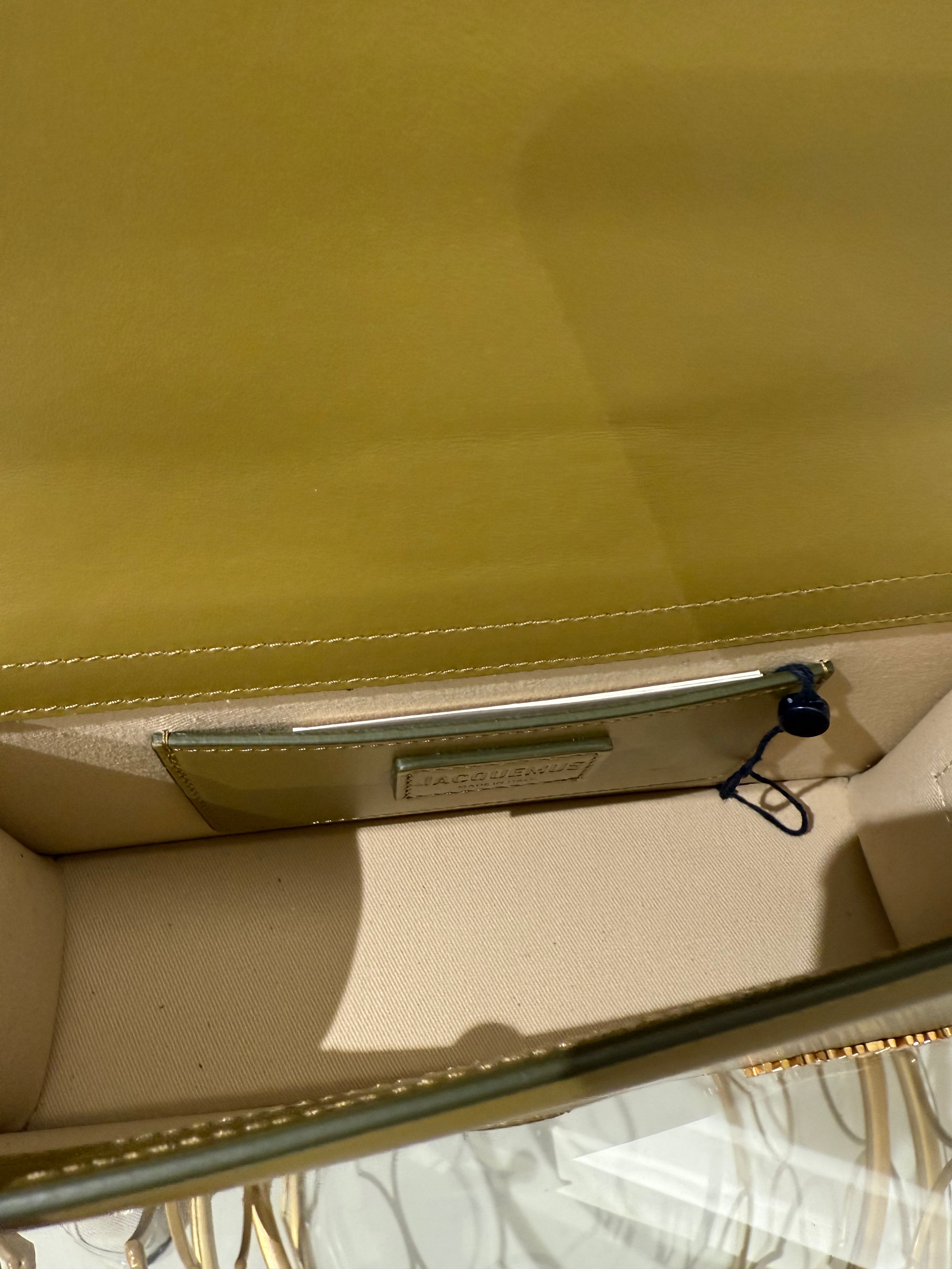 BORSA JACQUEMUS Le Grand bambino Verde Oliva