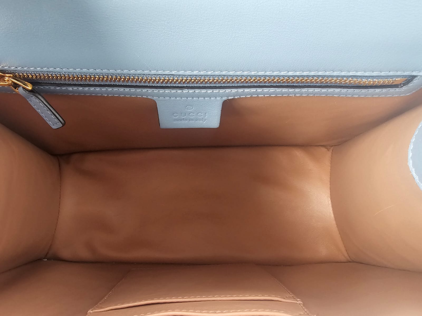 Borsa Gucci Sylvie 1969 in Alligatore