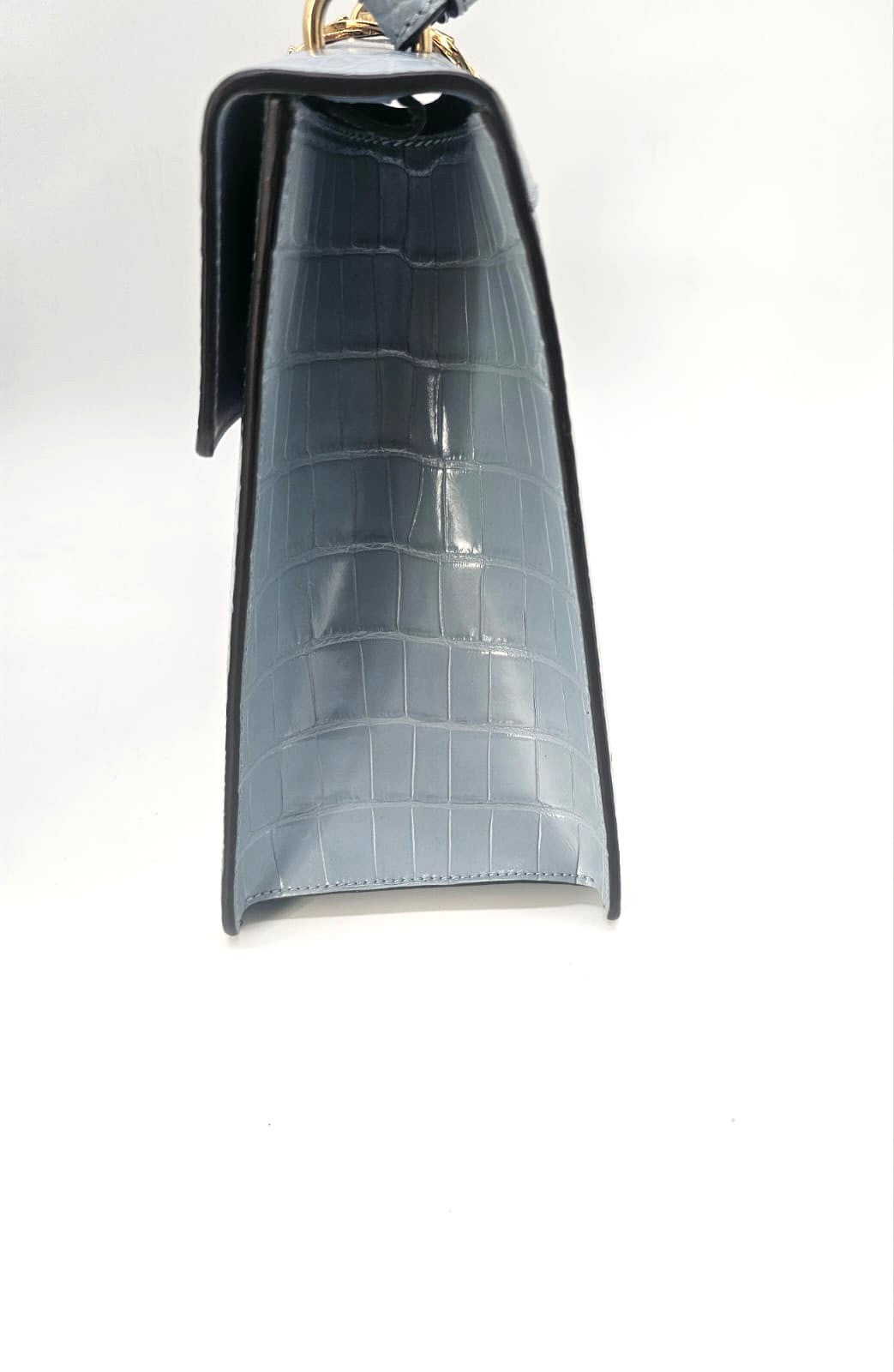 Borsa Gucci Sylvie 1969 in Alligatore