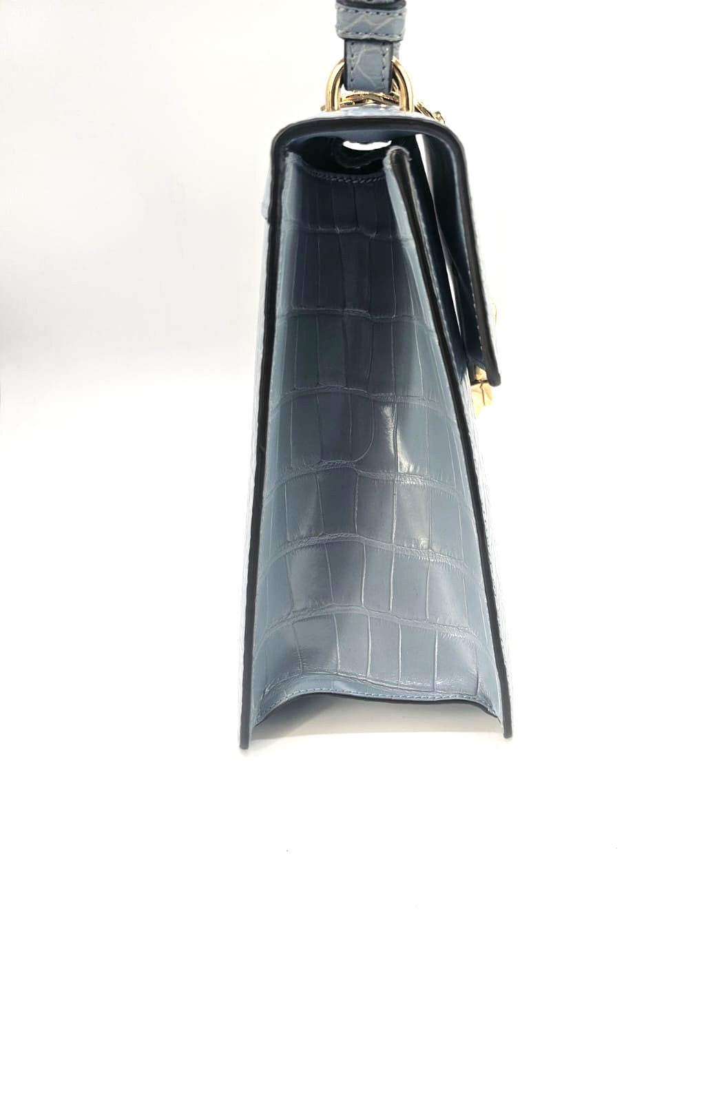 Borsa Gucci Sylvie 1969 in Alligatore