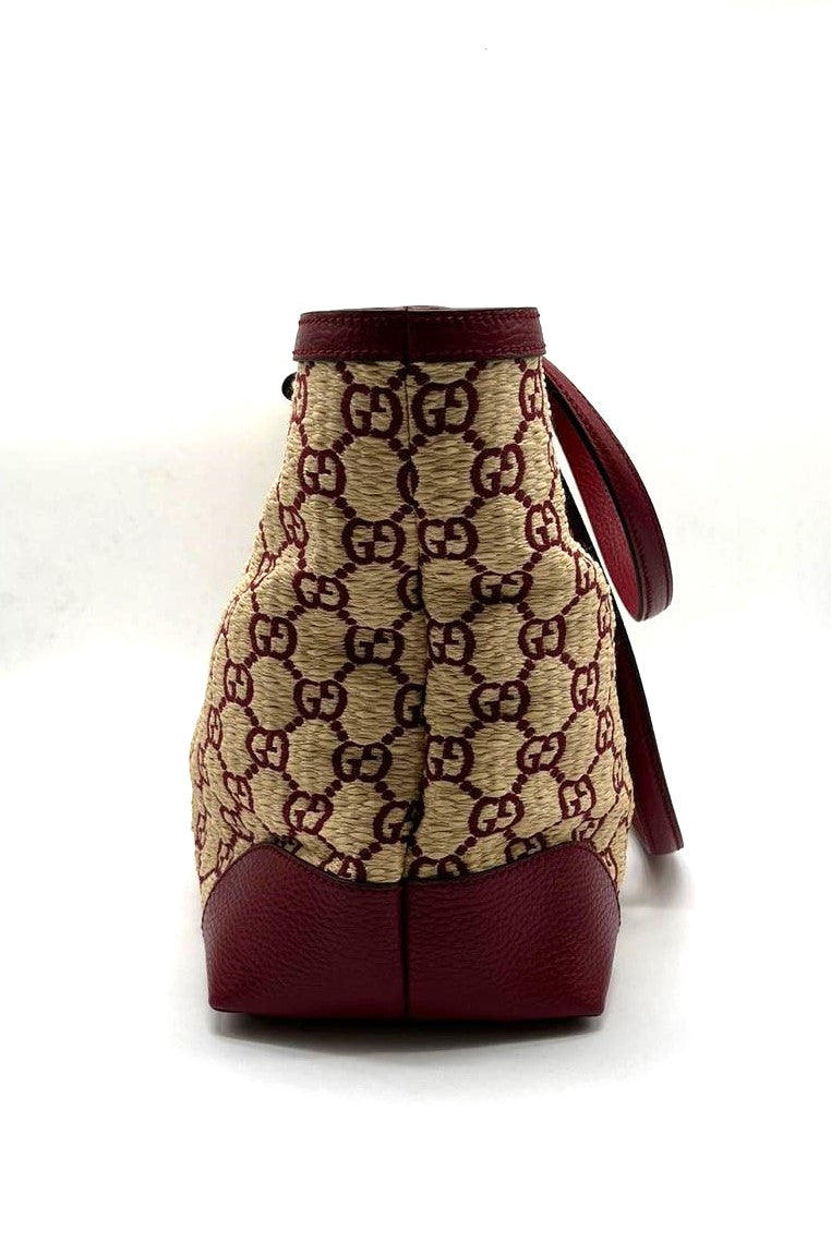 Borsa Shopper Gucci in Rafia