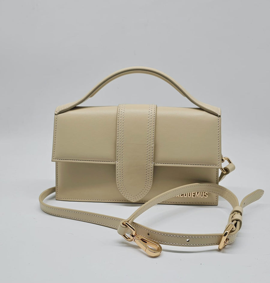 Borsa Jacquemus Le Grand Bambino Beige