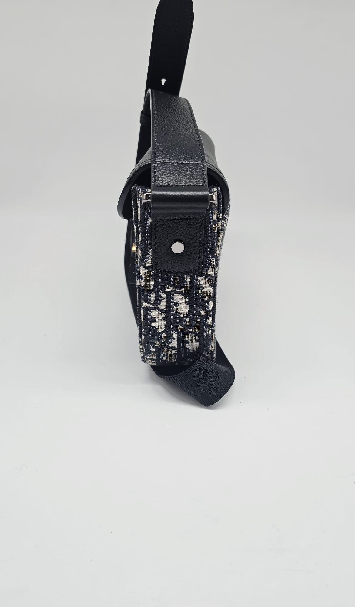 Borsa Dior a tracolla piccola Saddle con Pattina