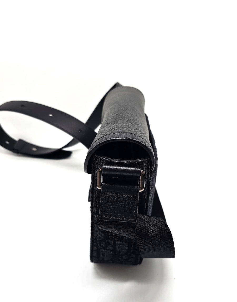 Borsa Dior a tracolla piccola Saddle con Pattina