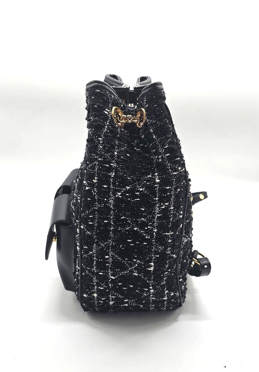 Zaino medio Dior Caro Multicarry con catena