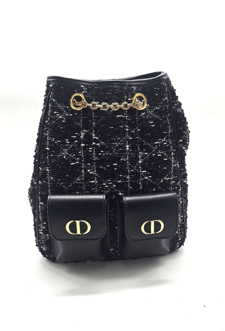 Zaino medio Dior Caro Multicarry con catena