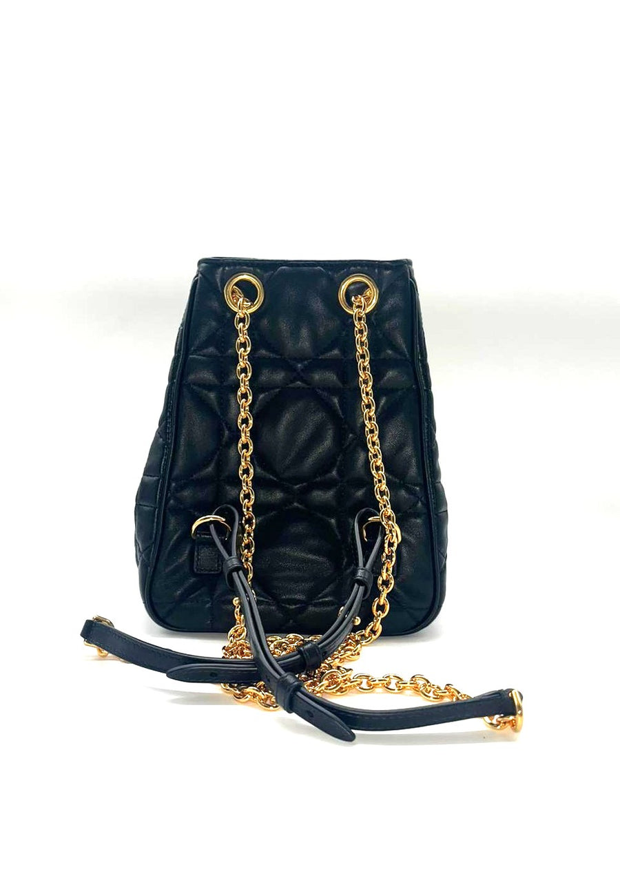 Zaino piccolo Dior Caro Multicarry con catena