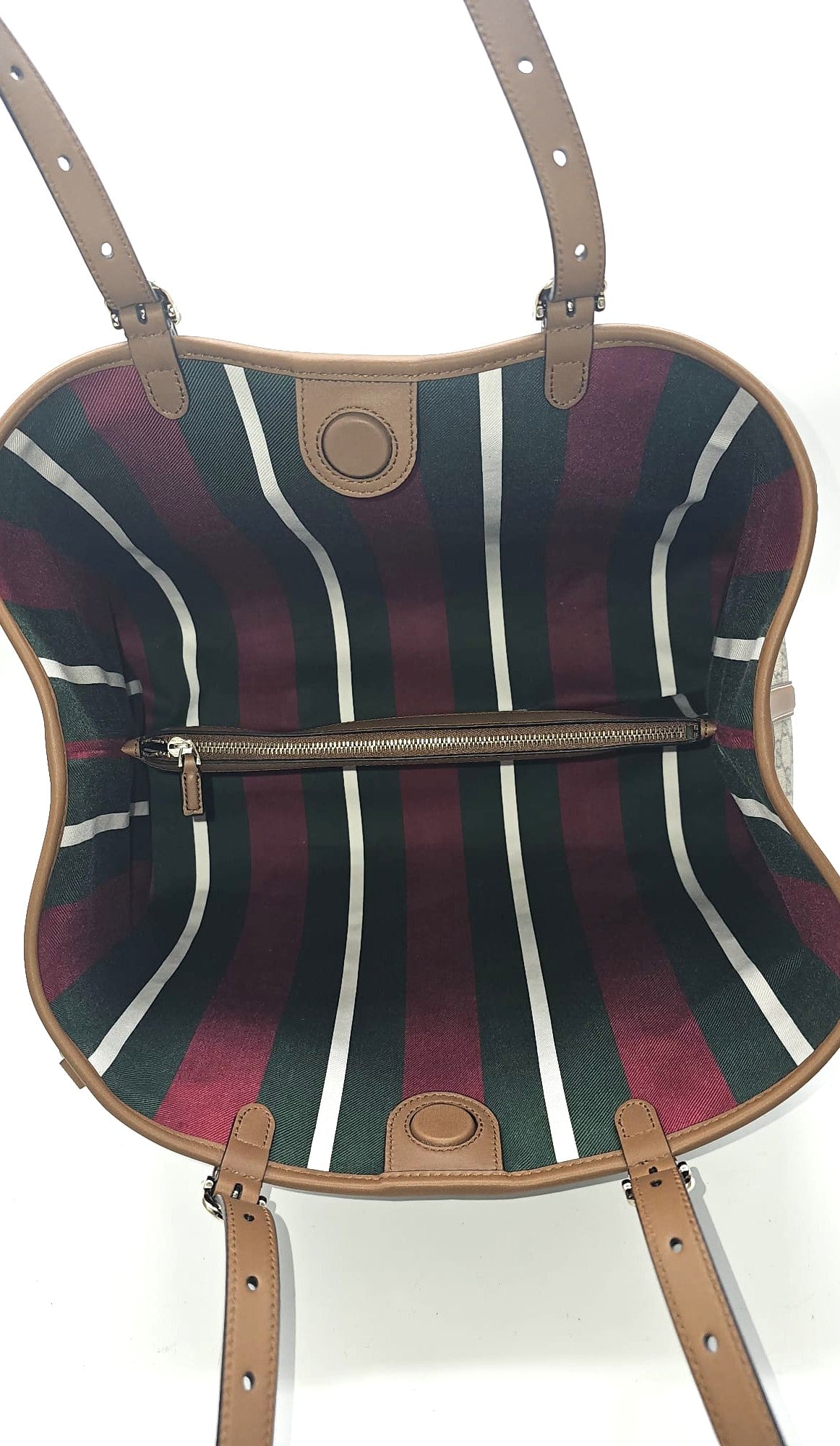 Borsa shopping GG Emblem misura grande