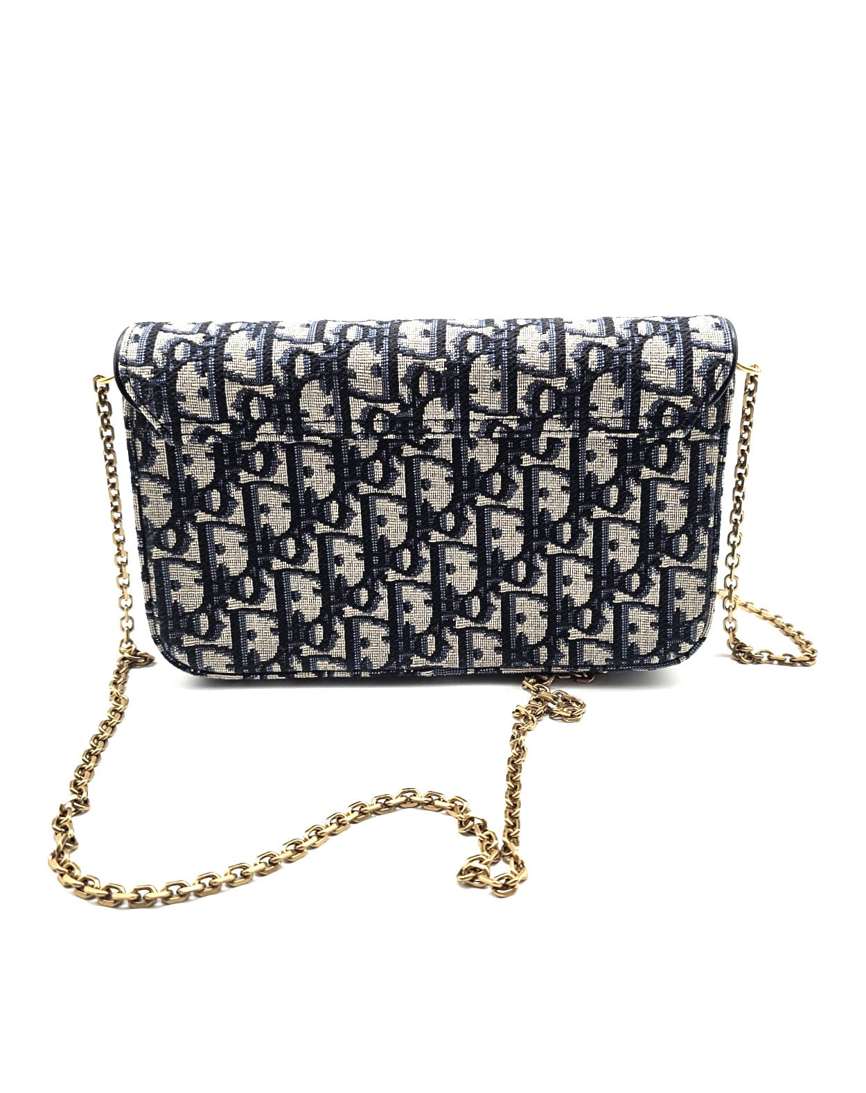 Pochette piccola con catena Saddle