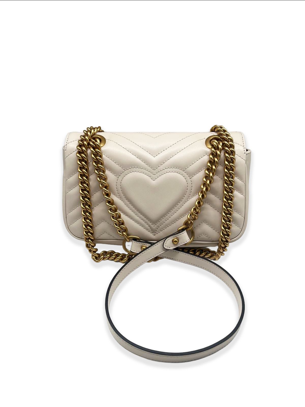 Borsa a spalla GG Marmont misura piccola