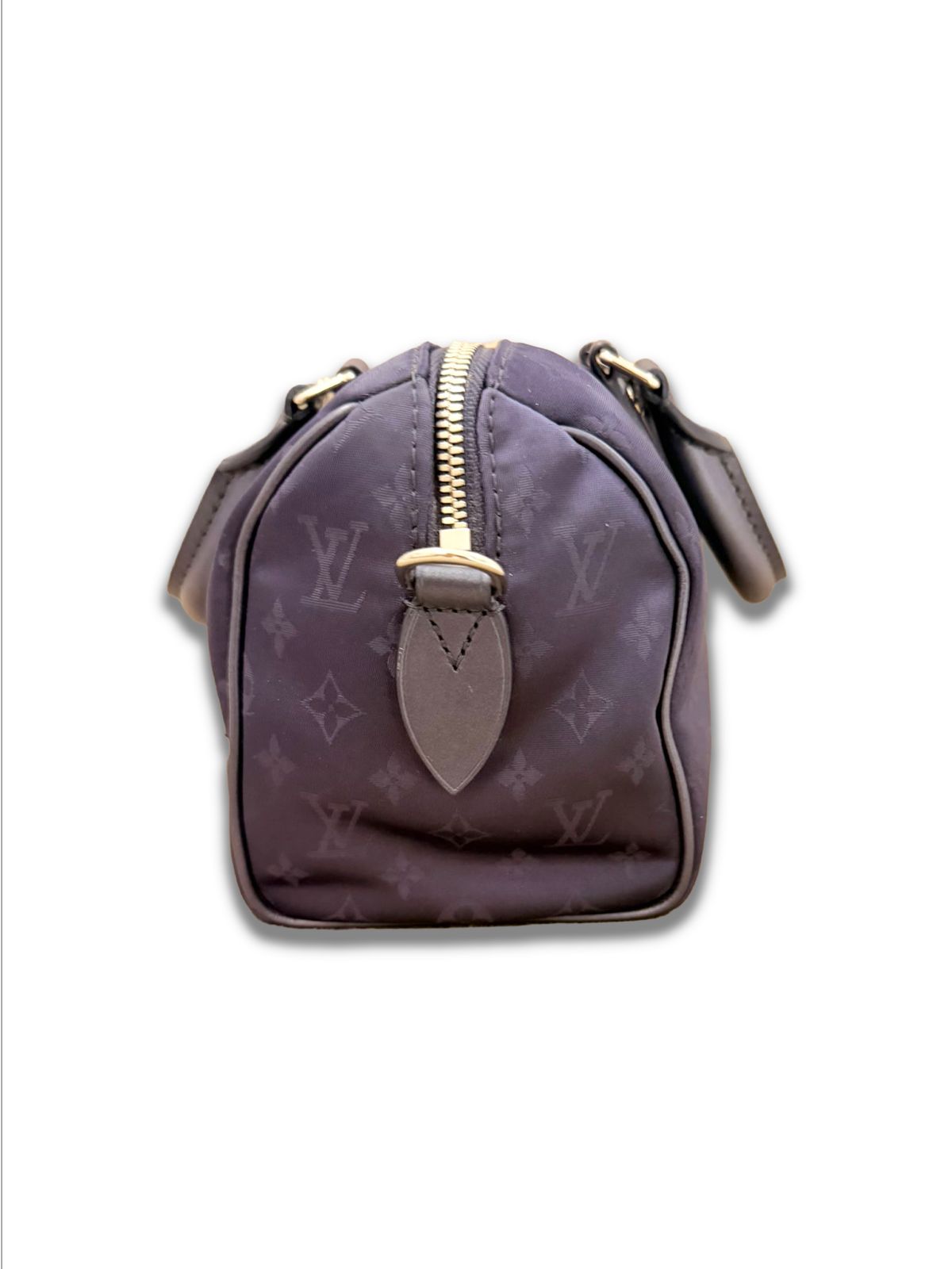 Vuitton Speedy Bandoulière 20 in Nylon Blu