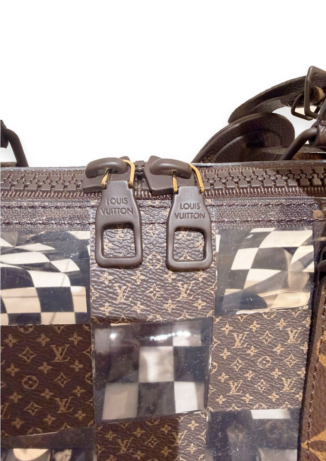 Louis Vuitton Keepall Bandouliere 50 Monogram Chess