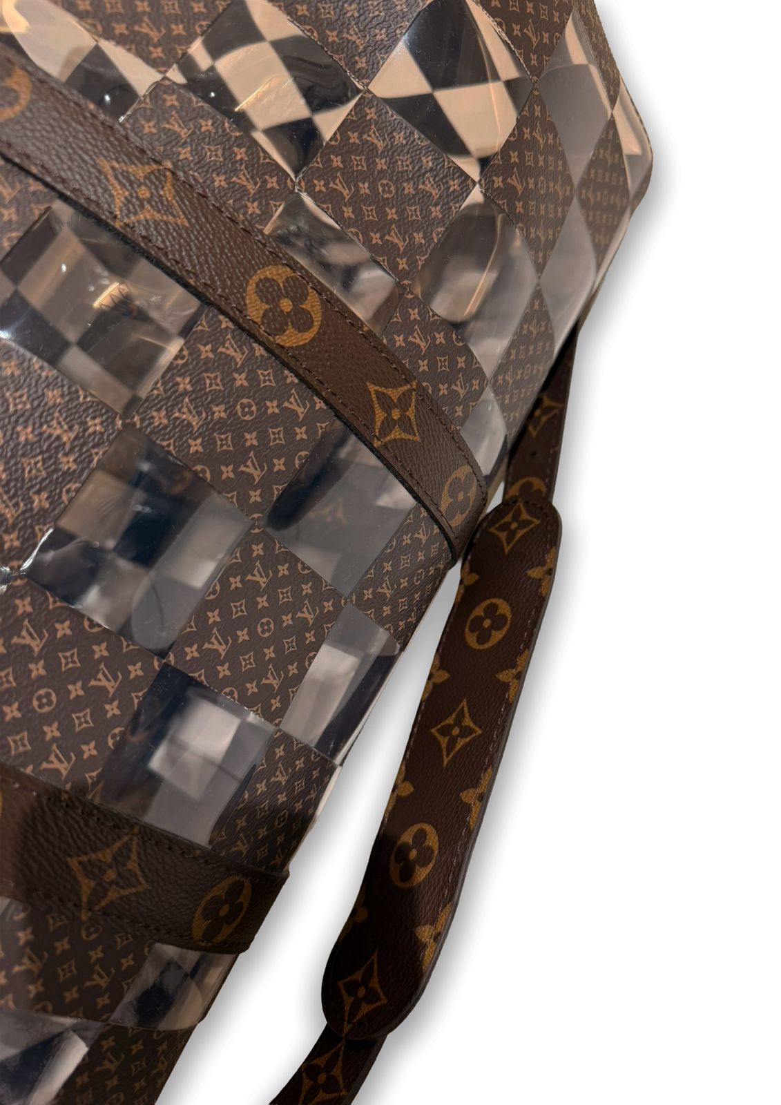 Louis Vuitton Keepall Bandouliere 50 Monogram Chess