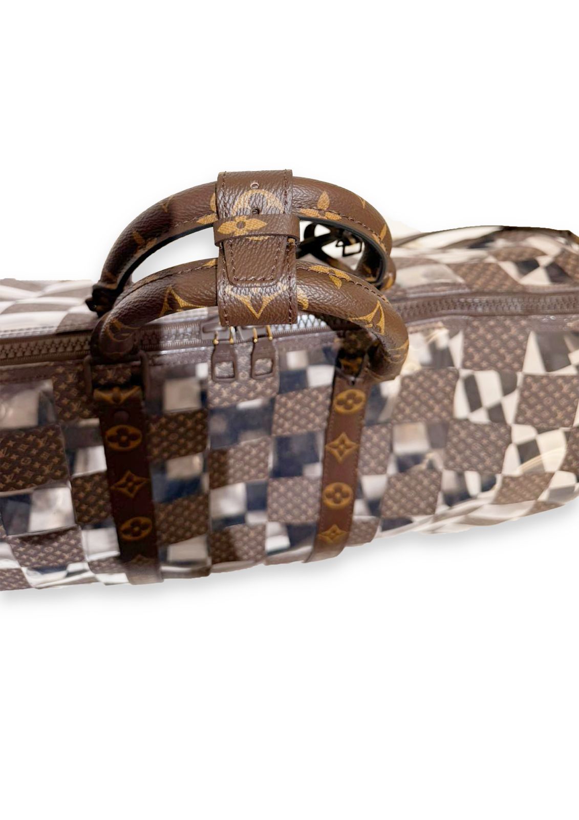 Louis Vuitton Keepall Bandouliere 50 Monogram Chess