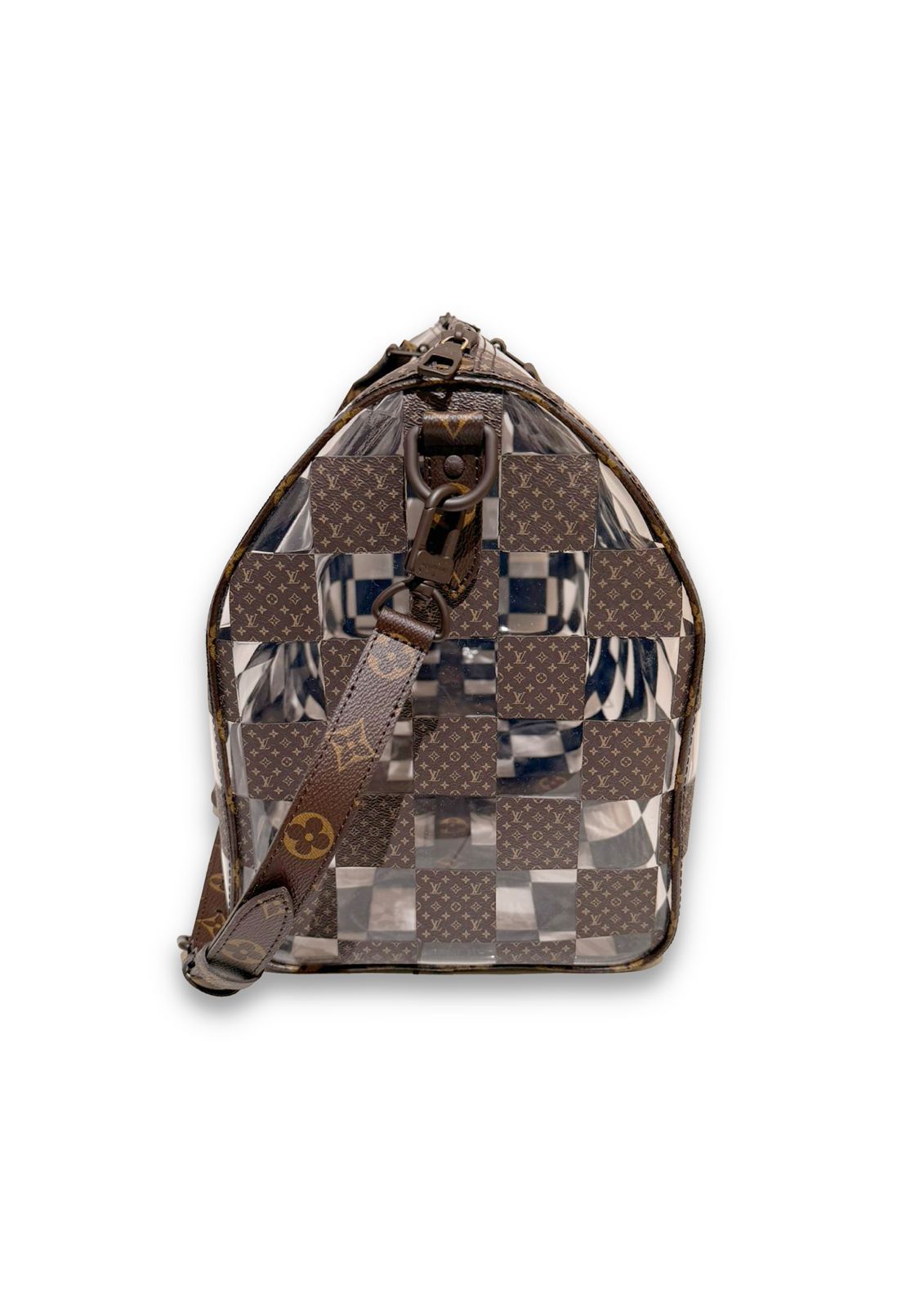 Louis Vuitton Keepall Bandouliere 50 Monogram Chess