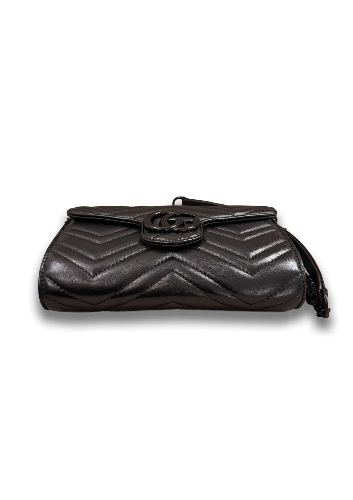 Portafoglio GG Marmont con catena