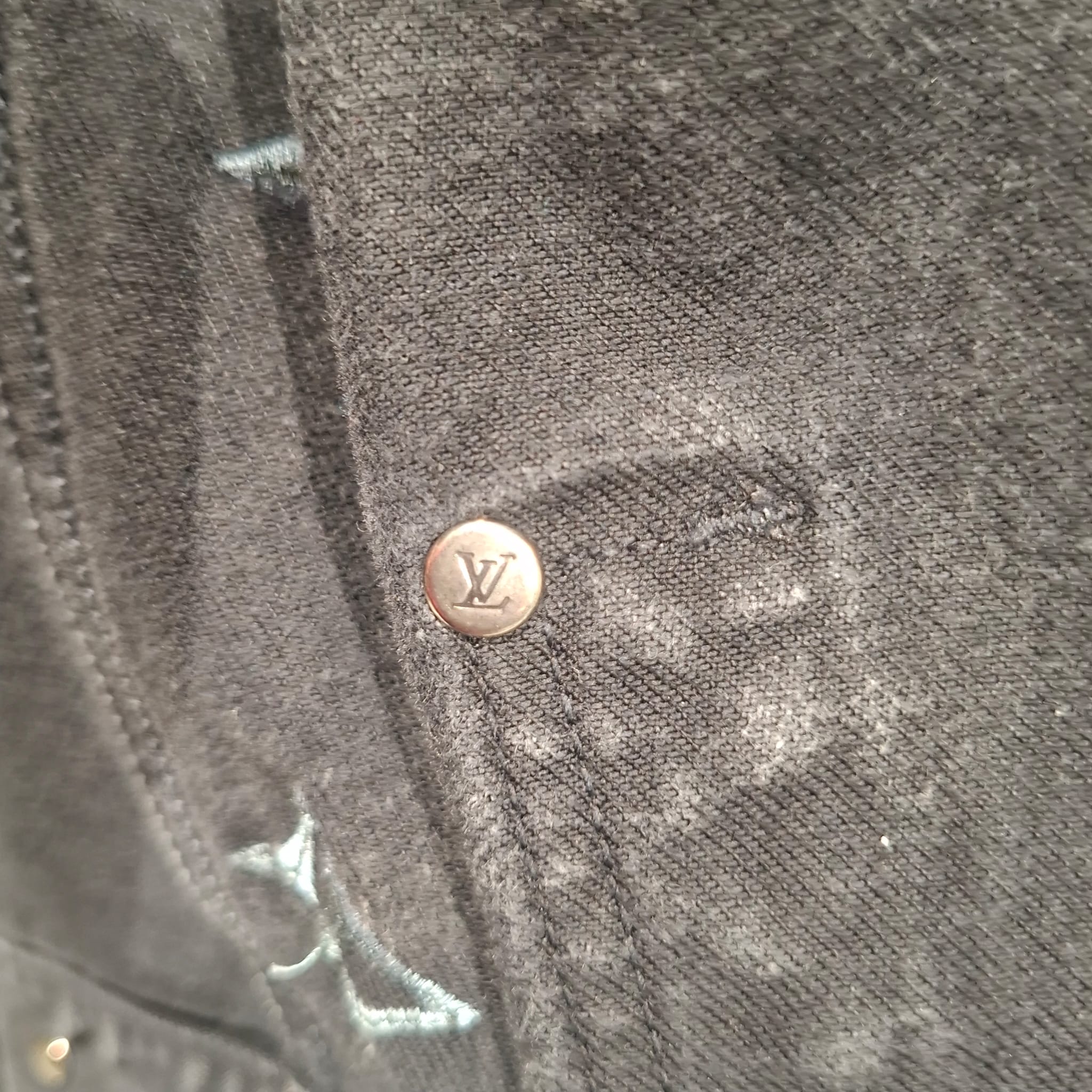 GIUBBOTTO IN  DENIM LOUIS VUITTON