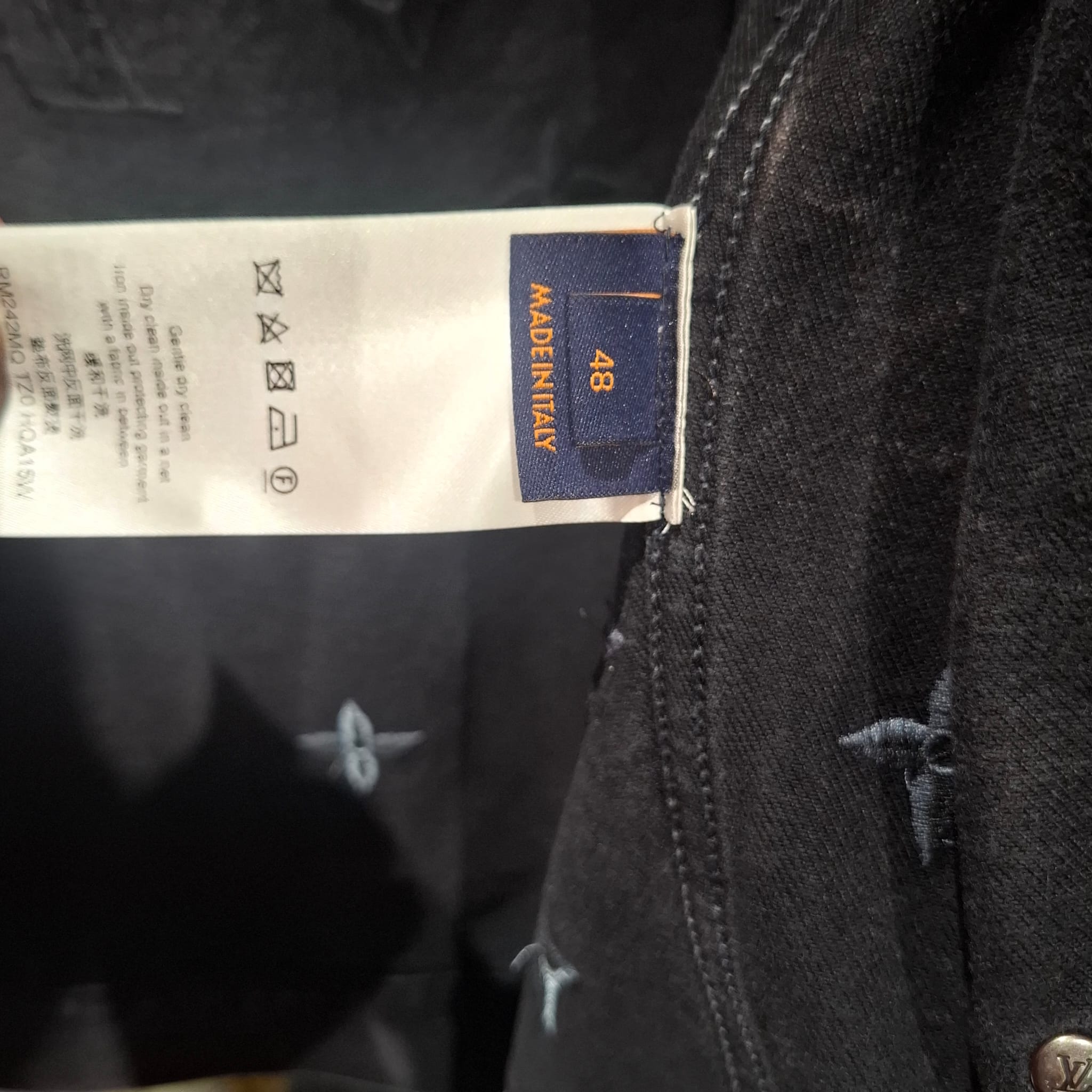 GIUBBOTTO IN  DENIM LOUIS VUITTON