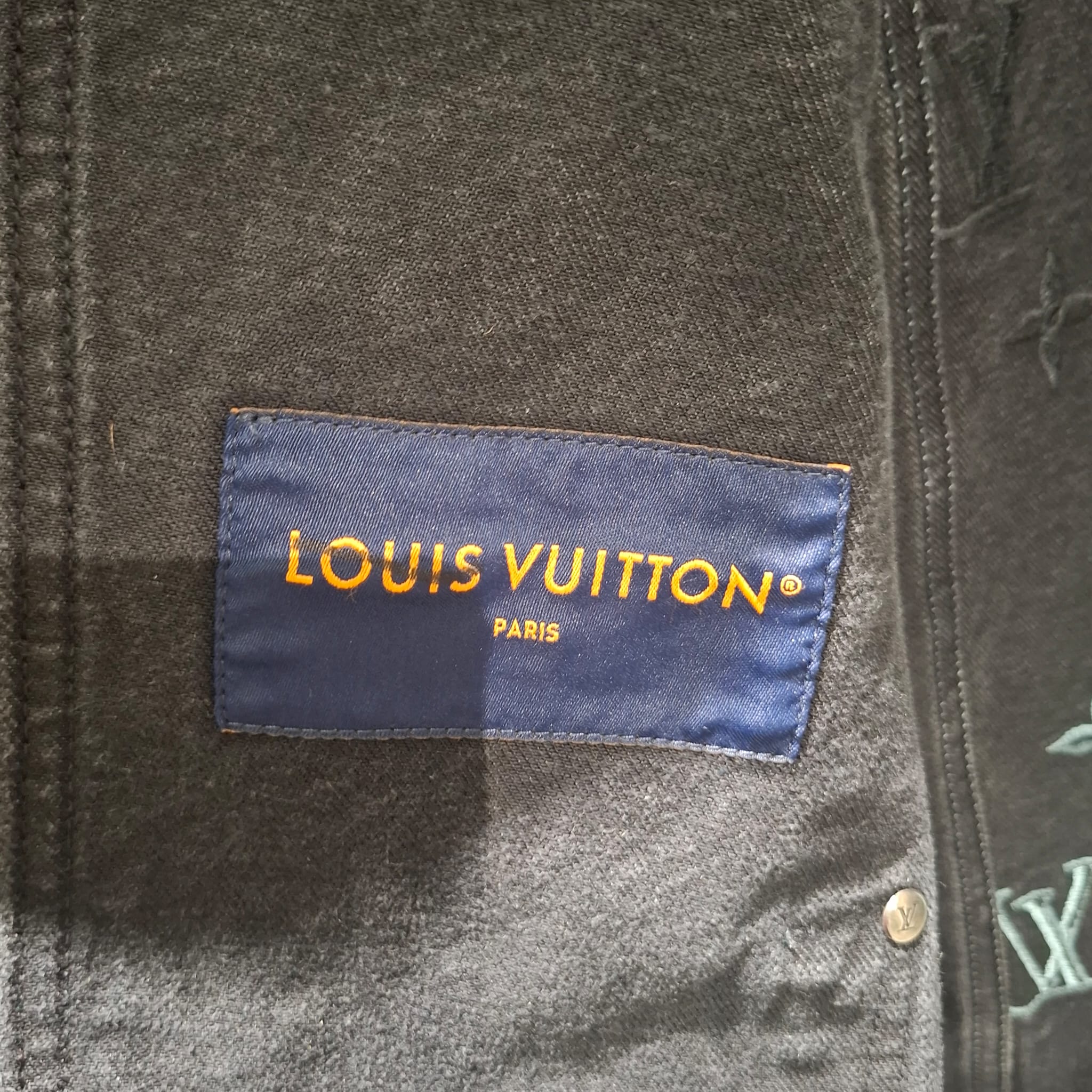 GIUBBOTTO IN  DENIM LOUIS VUITTON