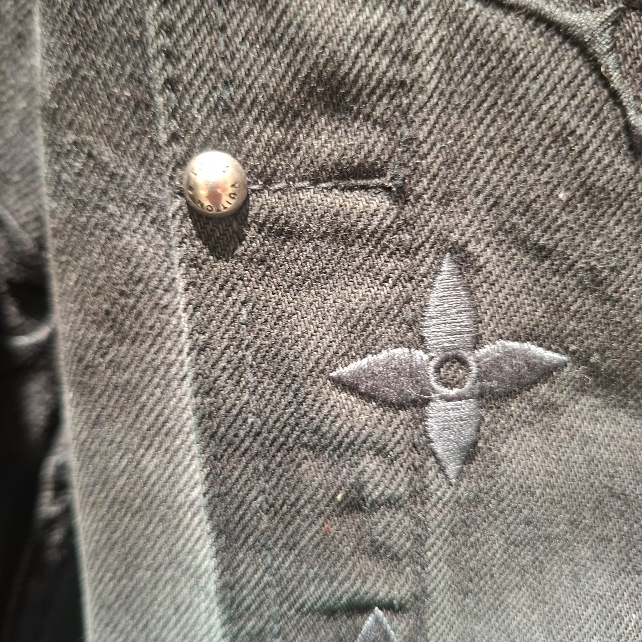 GIUBBOTTO IN  DENIM LOUIS VUITTON