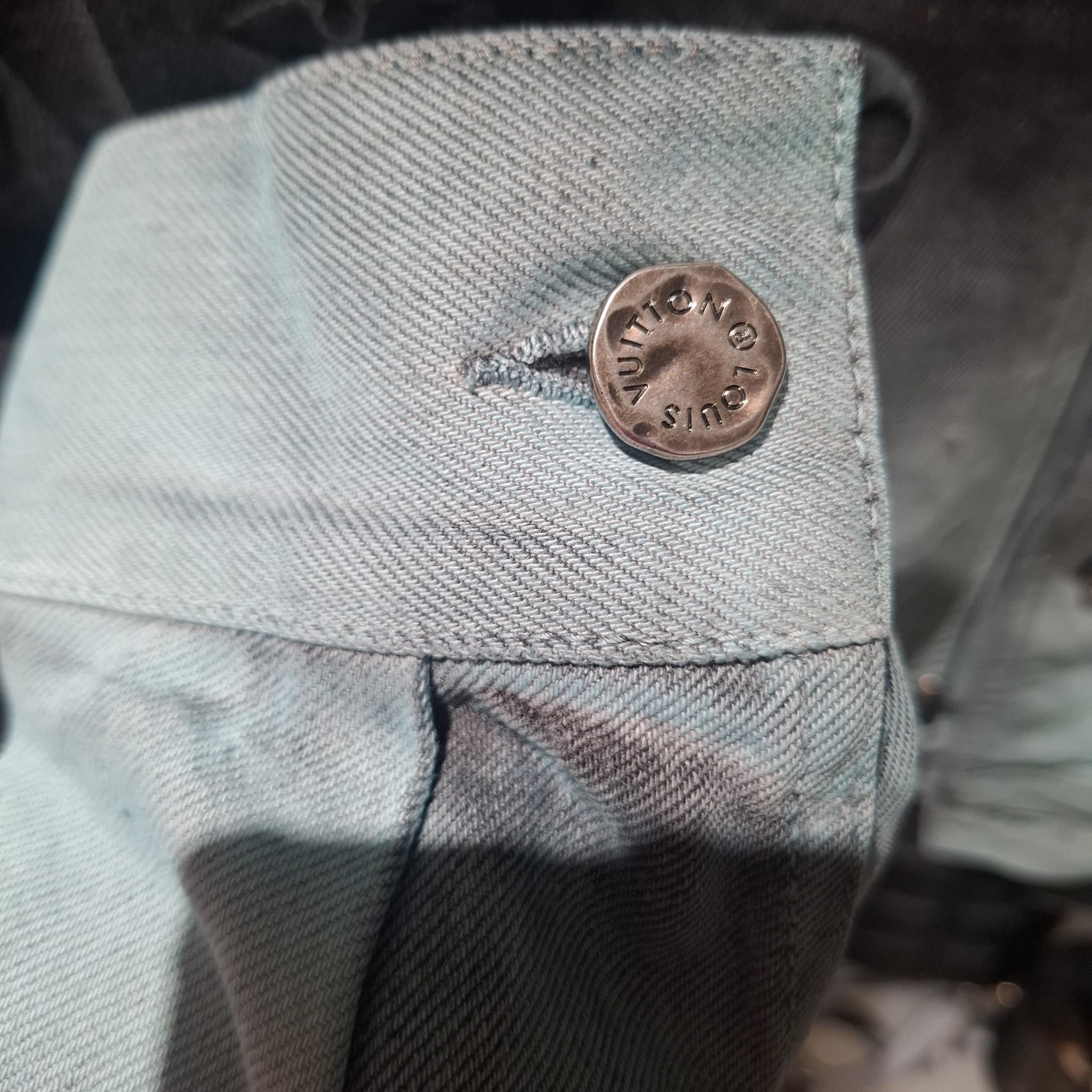 GIUBBOTTO IN  DENIM LOUIS VUITTON