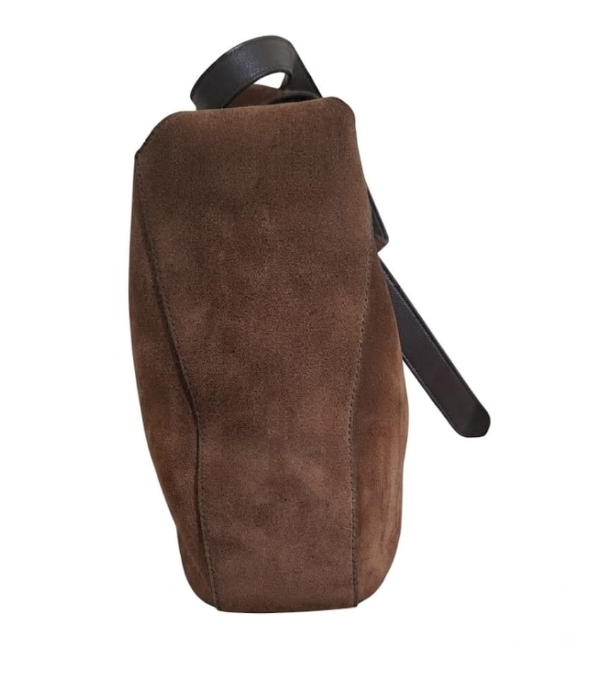 BORSA A SPALLA  PRADA IN PELLE SCAMOSCIATA