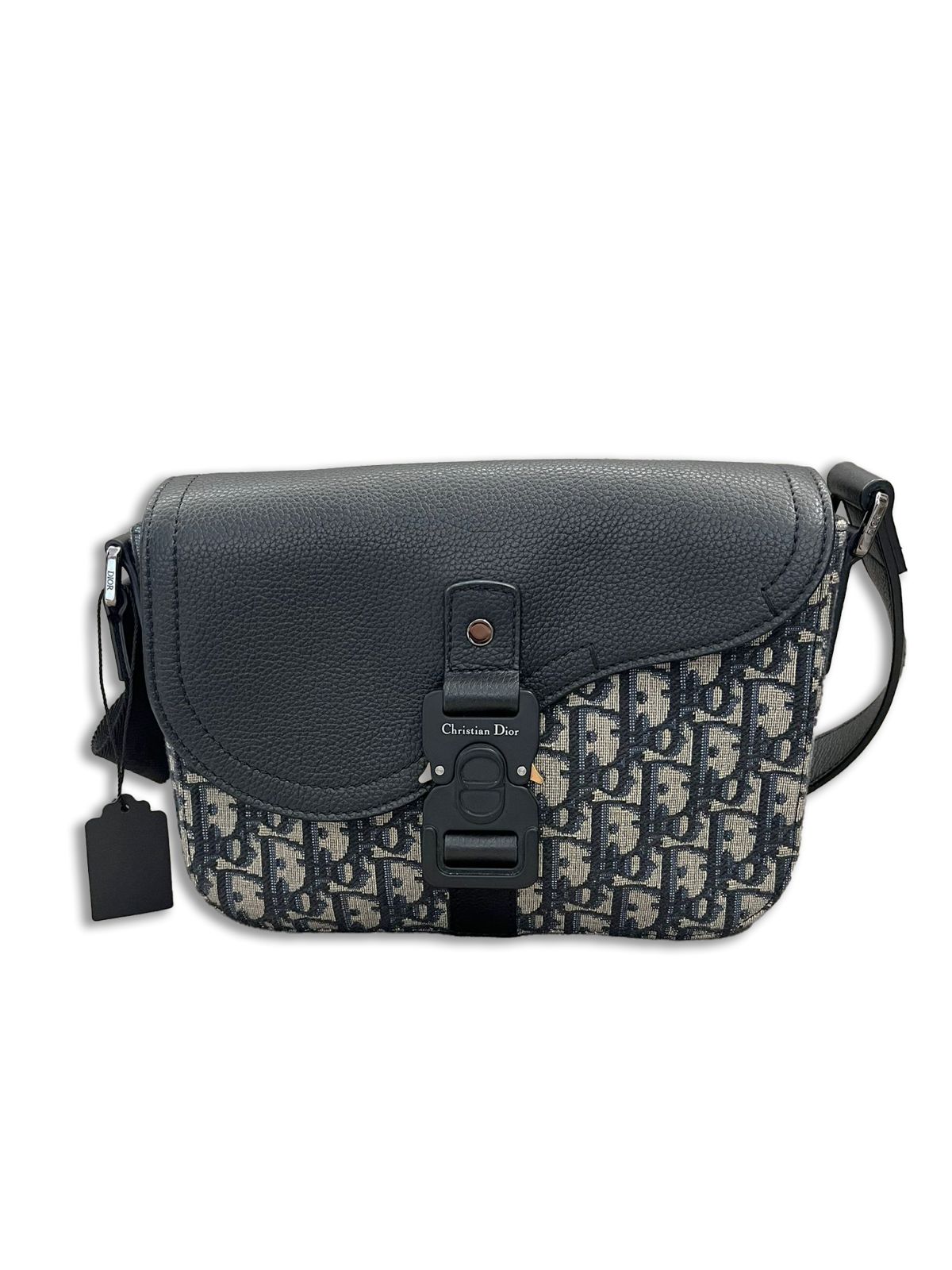 Borsa Dior a tracolla piccola Saddle con Pattina
