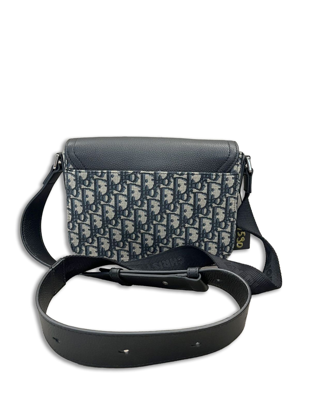 Borsa Dior a tracolla piccola Saddle con Pattina