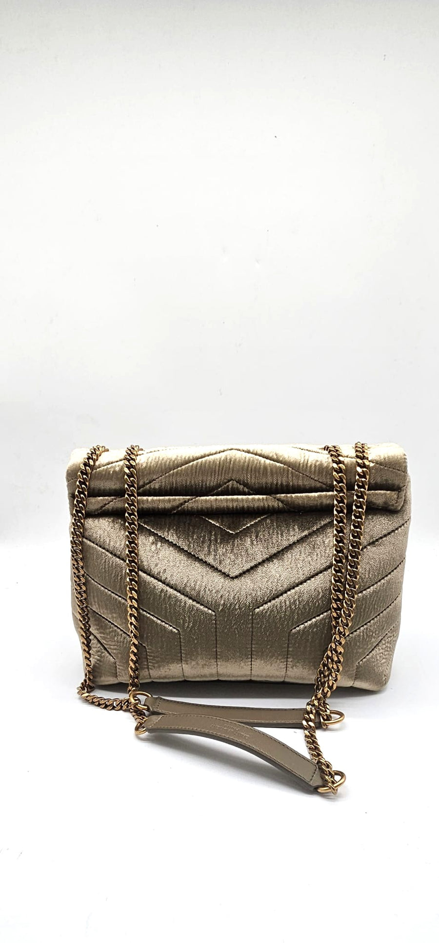 Borsa Saint Laurent LouLou Small in Velluto