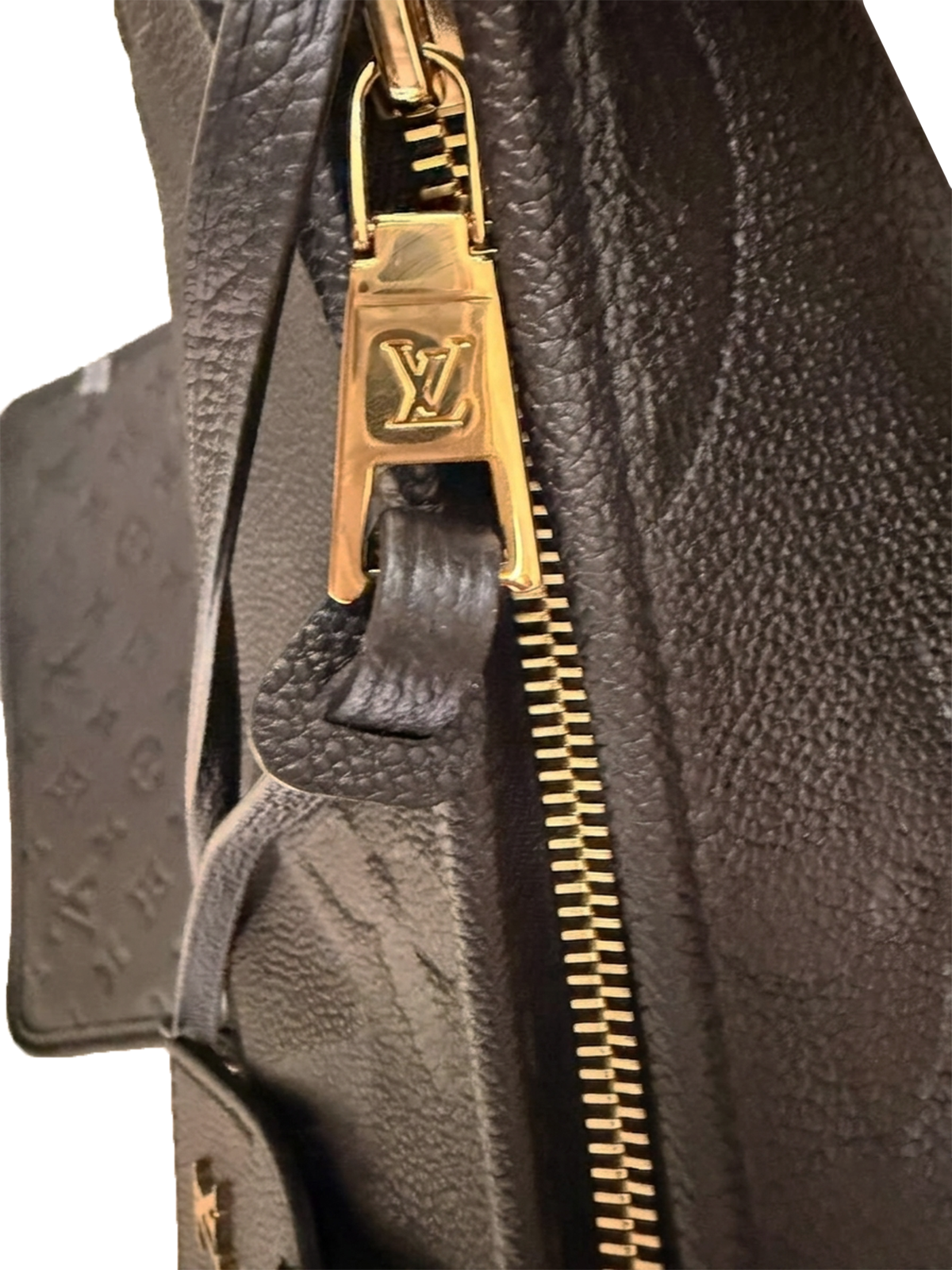 Vuitton Carry All MM in pelle monogram nera