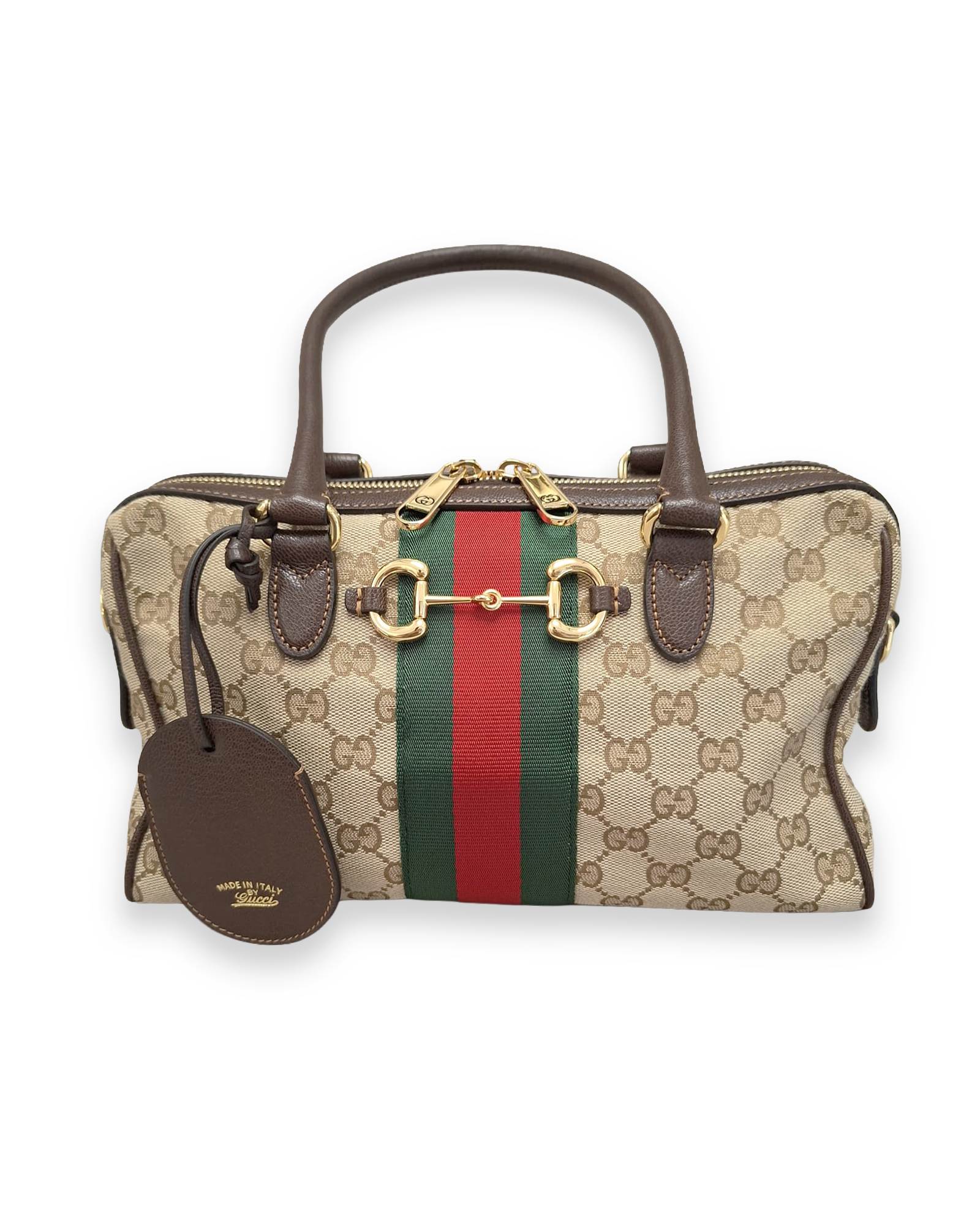 Borsa a mano Gucci stile Heritage