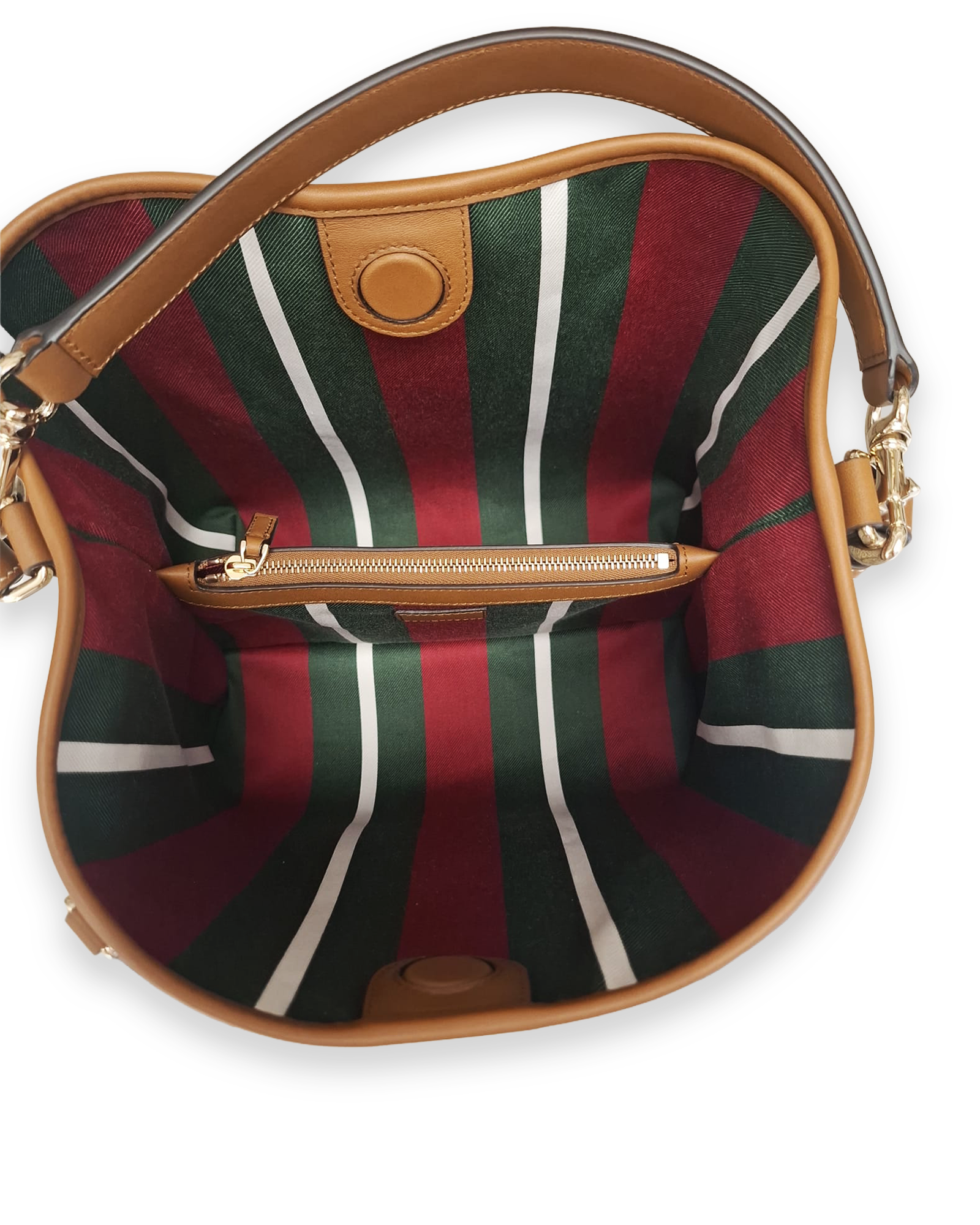 Secchiello Gucci a tracolla monogram beige